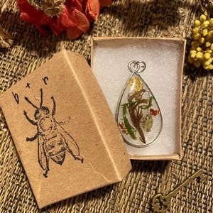 Suspended Life Teardrop Pendants